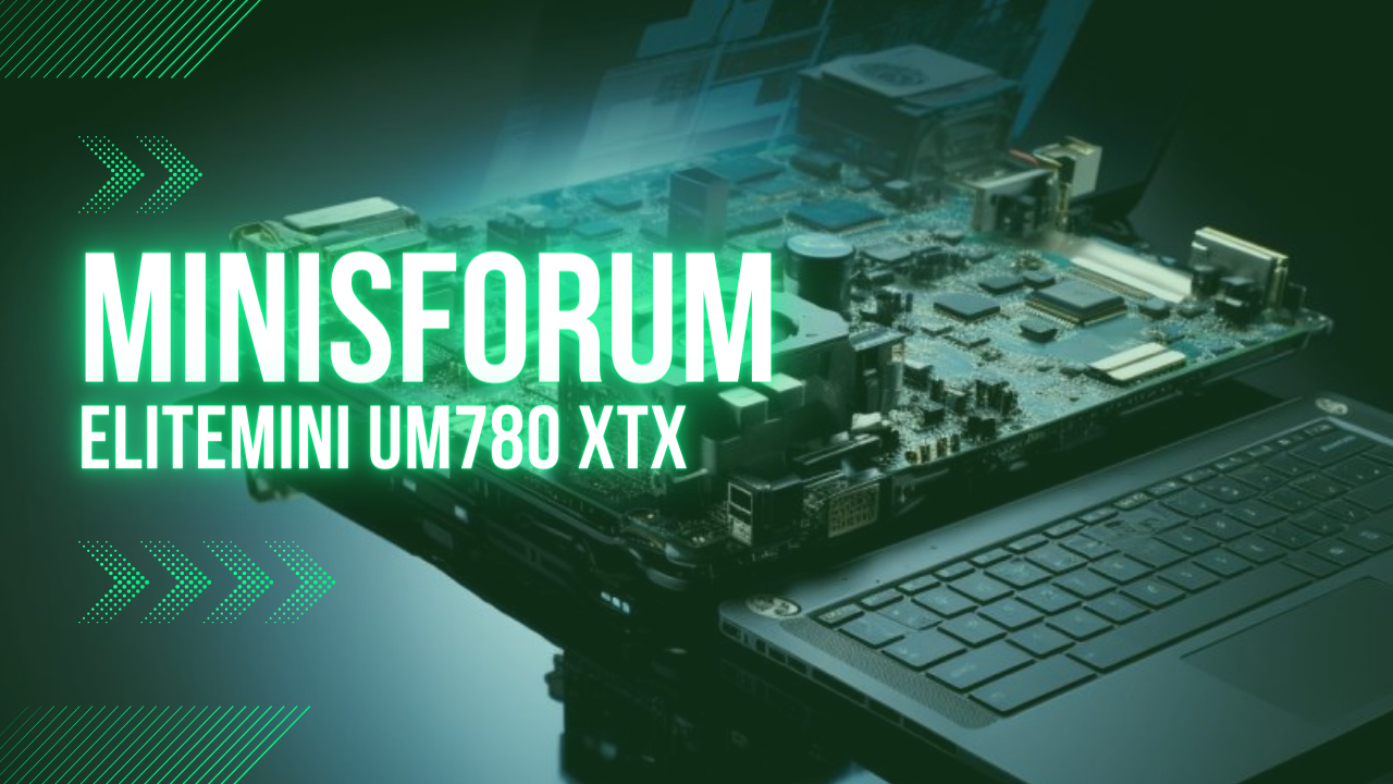 Minisforum UM780 XTX Mini PC Ryzen 7 7840HS processor